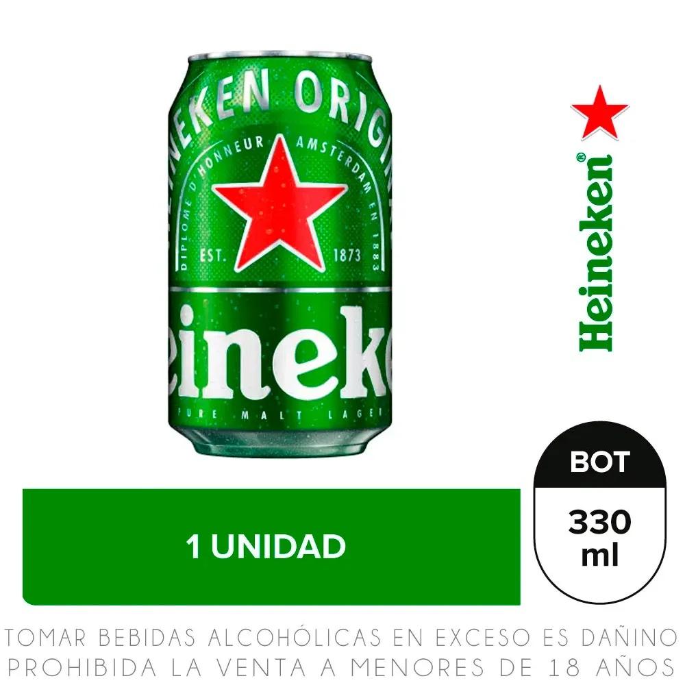 Cerveza Heineken Original Lata