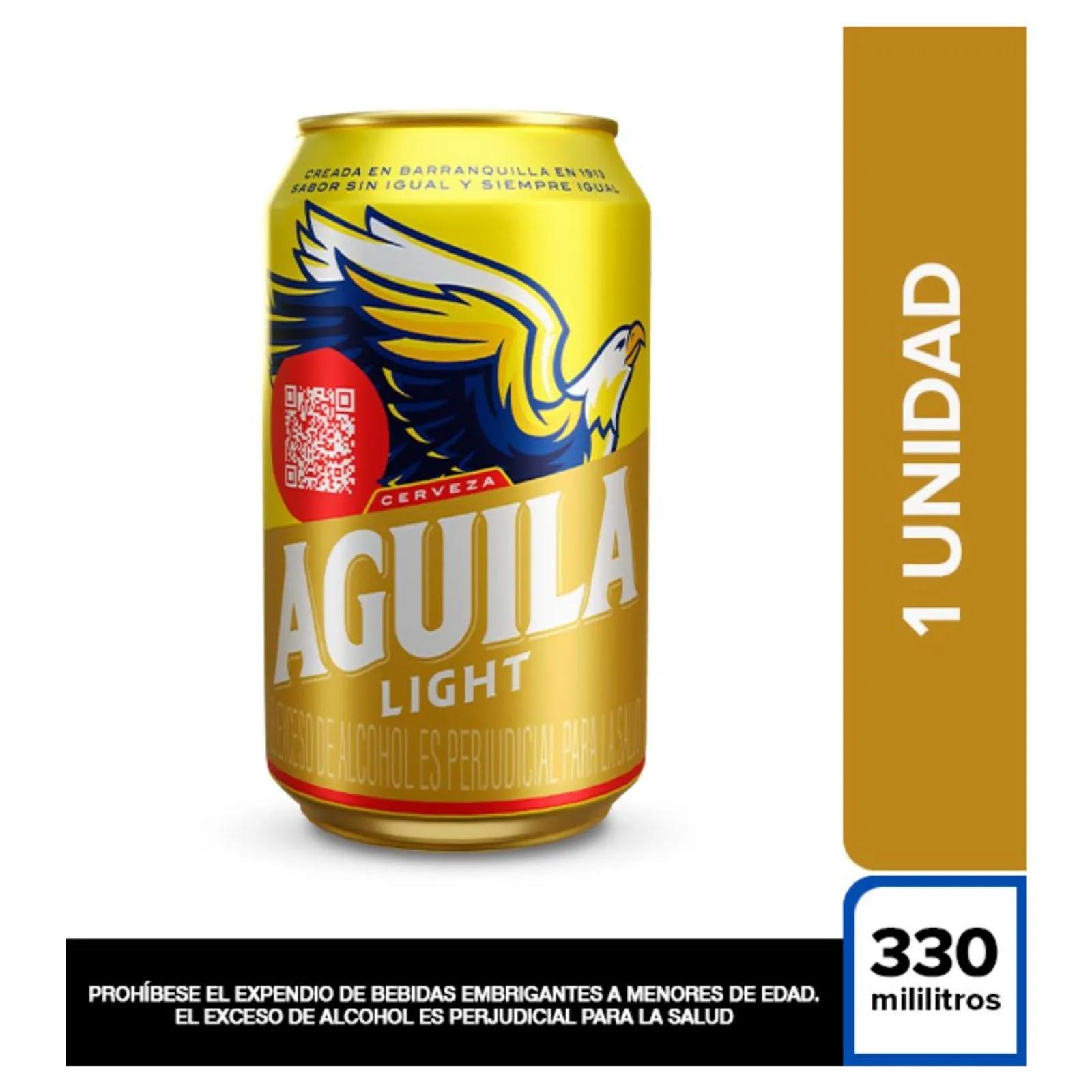 Cerveza Aguila Light Lata